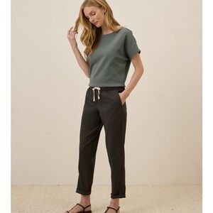 Pact Daily Twill Pant in Size S Oak Dark Brown NEVER WORN